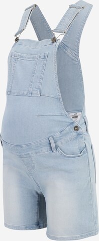 LOVE2WAIT Regular Tuinbroek jeans in Blauw: voorkant