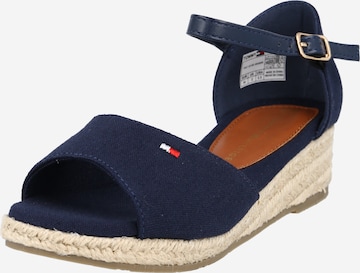 TOMMY HILFIGER Strap Sandals in Blue: front