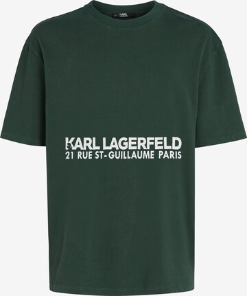 Maglietta di Karl Lagerfeld in verde: frontale