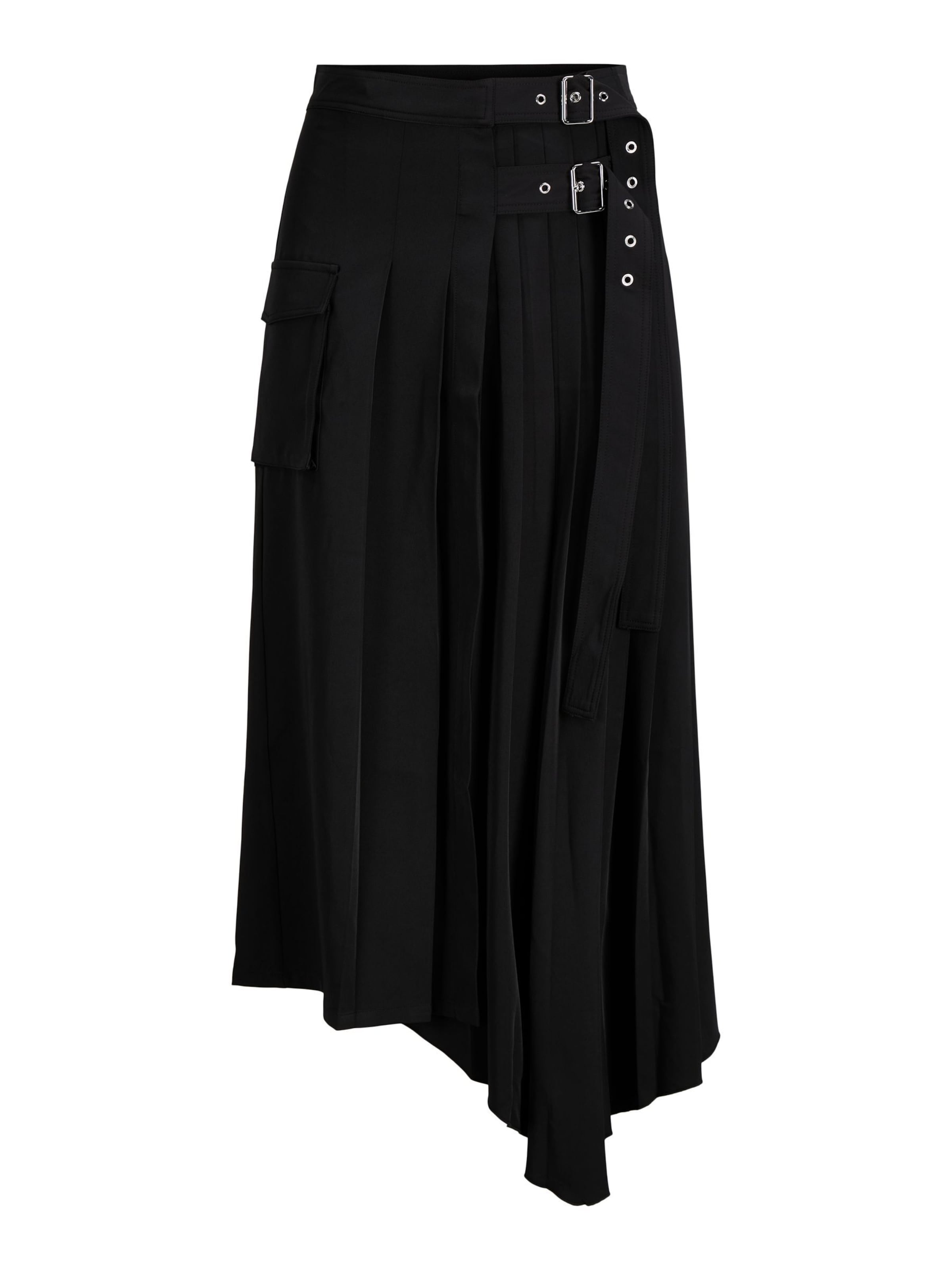 Gonna 'JXLIVA' di JJXX in nero: frontale