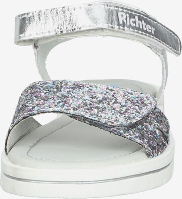 Richter Schuhe Sandals 'Emma' in Silver