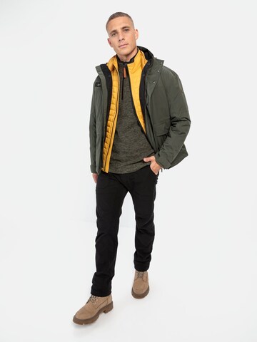 CAMEL ACTIVE teXXXactive® Funktionsjacke mit herausnehmbarer Steppung in Grün