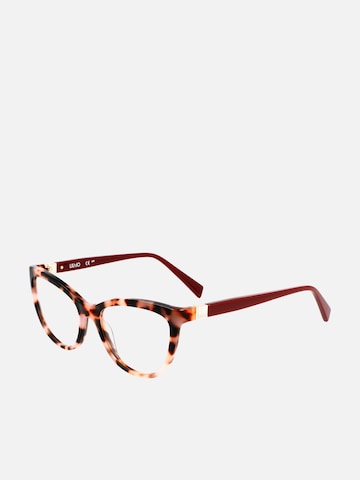 Lunettes de soleil Liu Jo en rose : devant