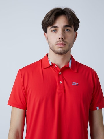 T-Shirt fonctionnel SPORTKIND en rouge : devant