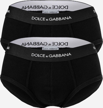DOLCE & GABBANA Panty in Black: front