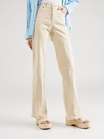 UNITED COLORS OF BENETTON Normalny krój Jeansy w kolorze beżowy: przód