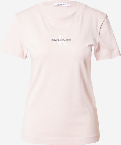 Maglietta Calvin Klein Jeans di colore grafite / rosa pastello / bianco, Visualizzazione prodotti