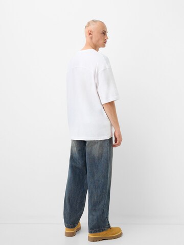 Bershka Loosefit Farmer - kék