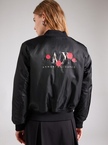 Geacă de primăvară-toamnă 'Cny' de la ARMANI EXCHANGE pe negru: față