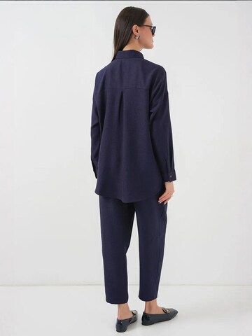 Bigdart - Calças de fato em azul