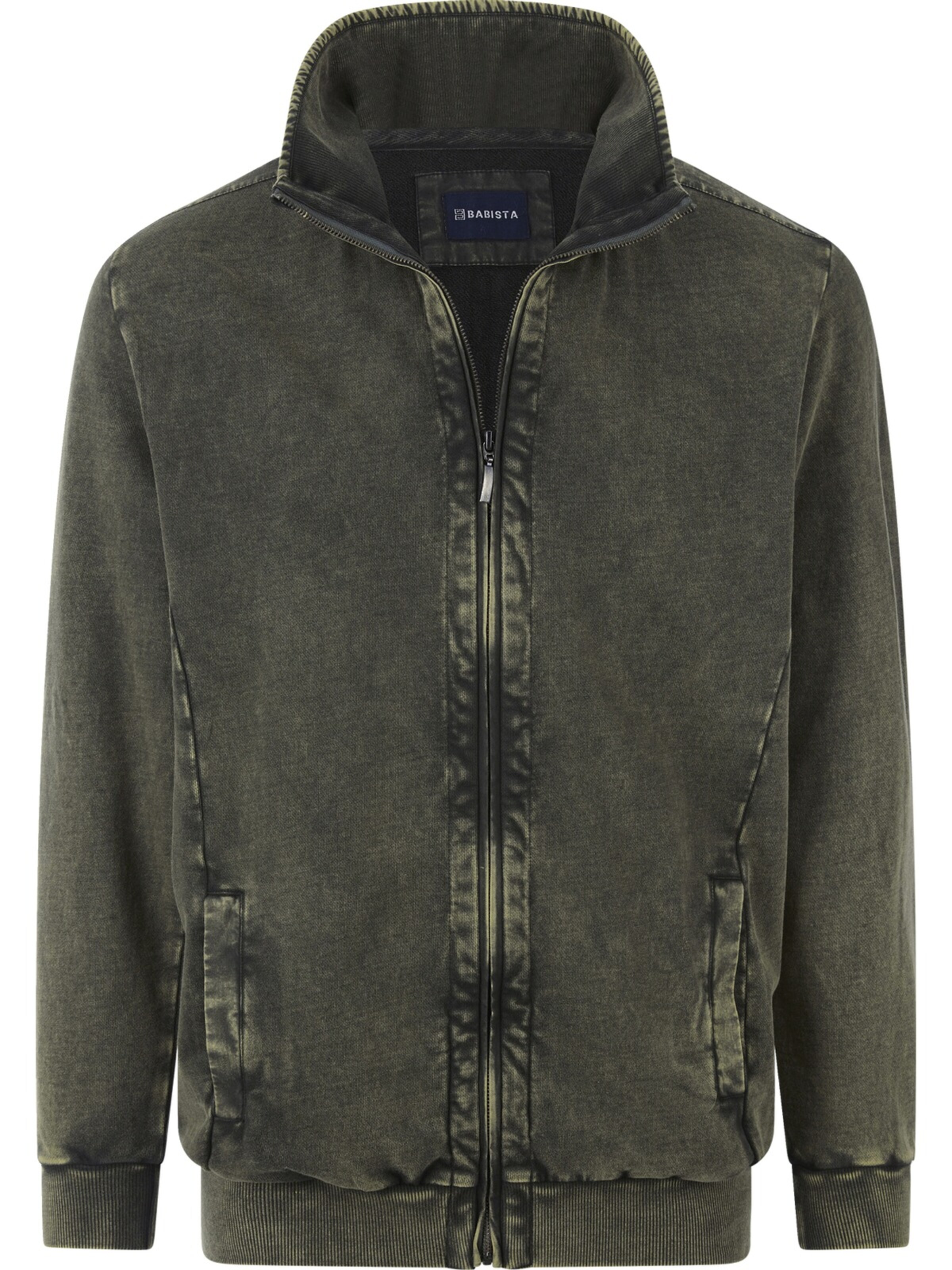 BABISTA Sweatjacke in Grün: Vorderseite