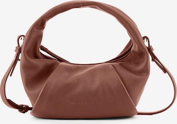 Borsa a spalla 'Greta' di Les Visionnaires in marrone: frontale