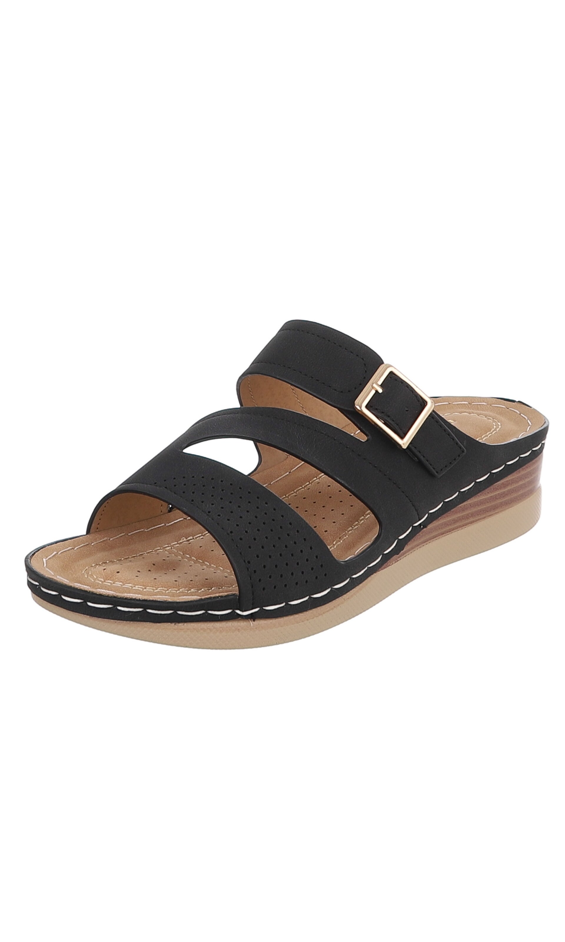 Ital-Design Mules in 36 in Black, Item view