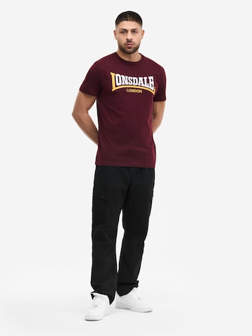 LONSDALE Tričko - Červená: predná strana