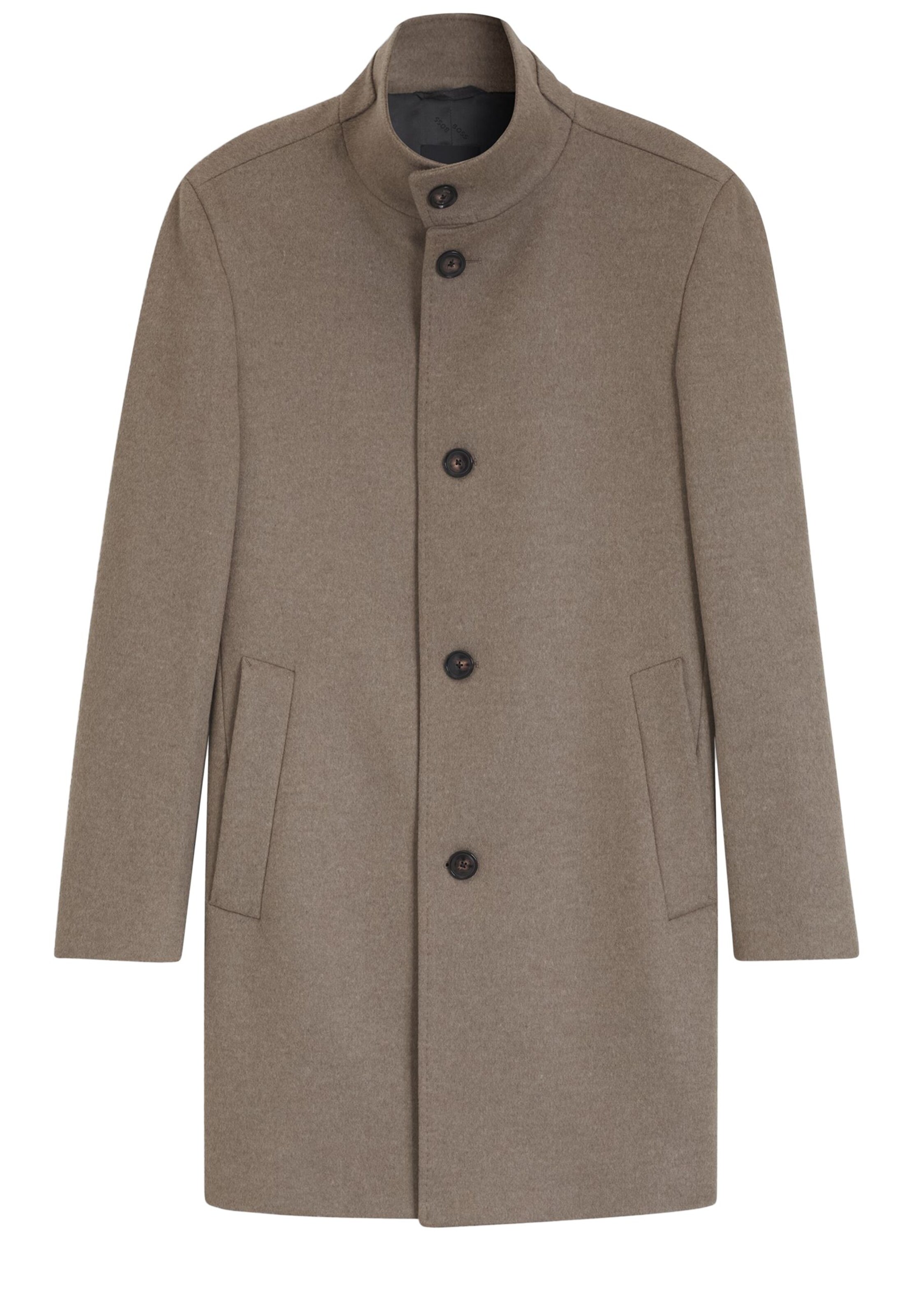BOSS Between-Seasons Coat in S in Brown, Item view
