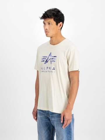 ALPHA INDUSTRIES Särk, värv valge: eest vaates
