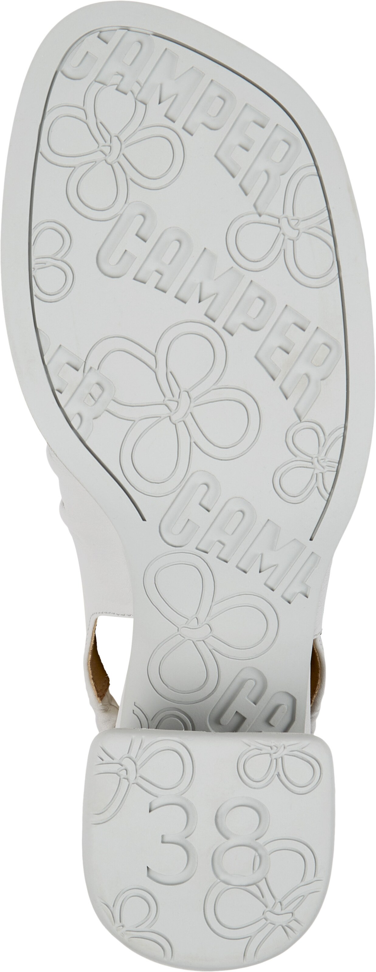 Escarpins à bride arrière 'Kora' CAMPER en gris