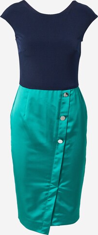 SWING Dress in Green: front