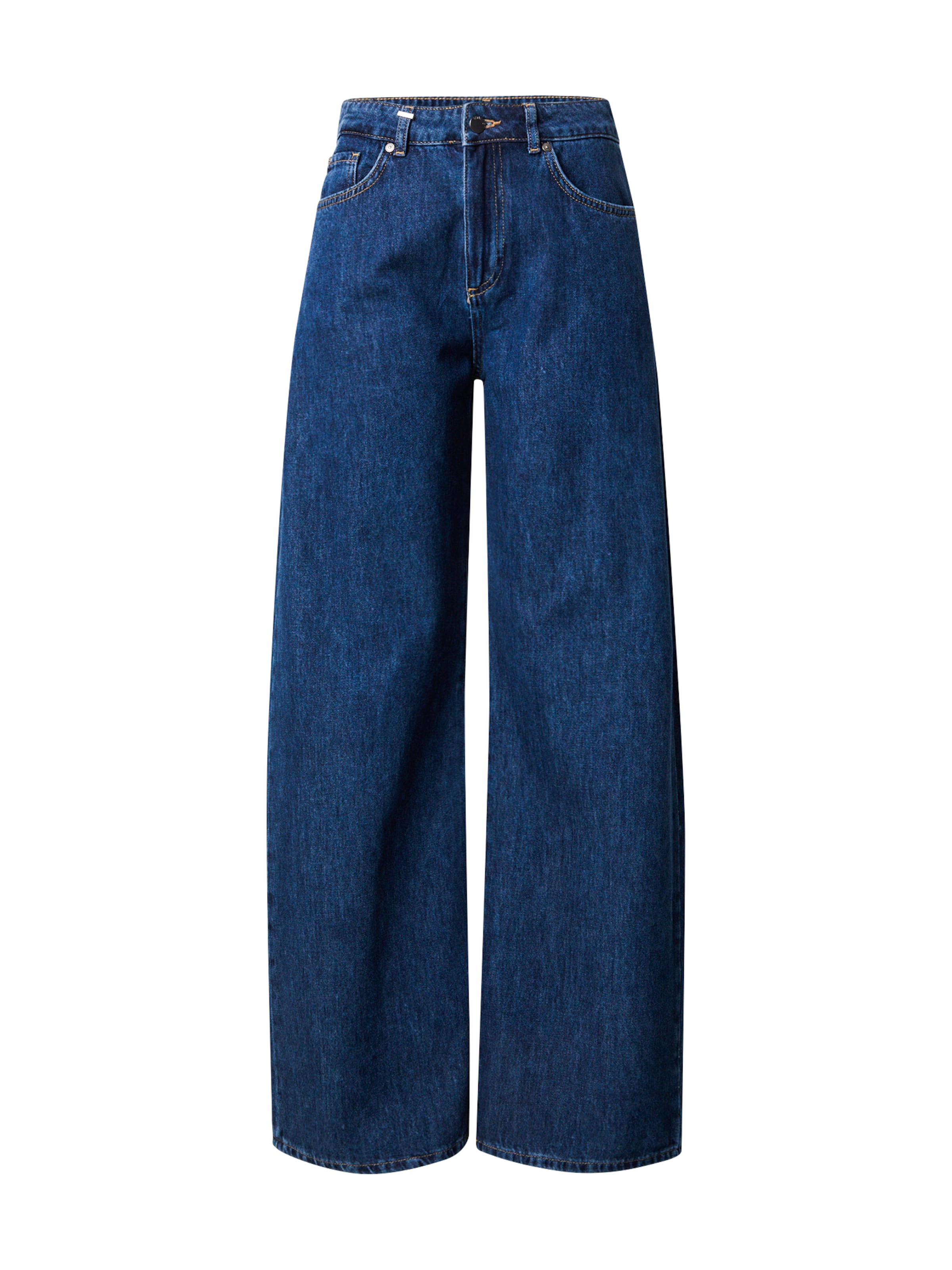 Wide Leg Jean UNITED COLORS OF BENETTON en bleu : devant