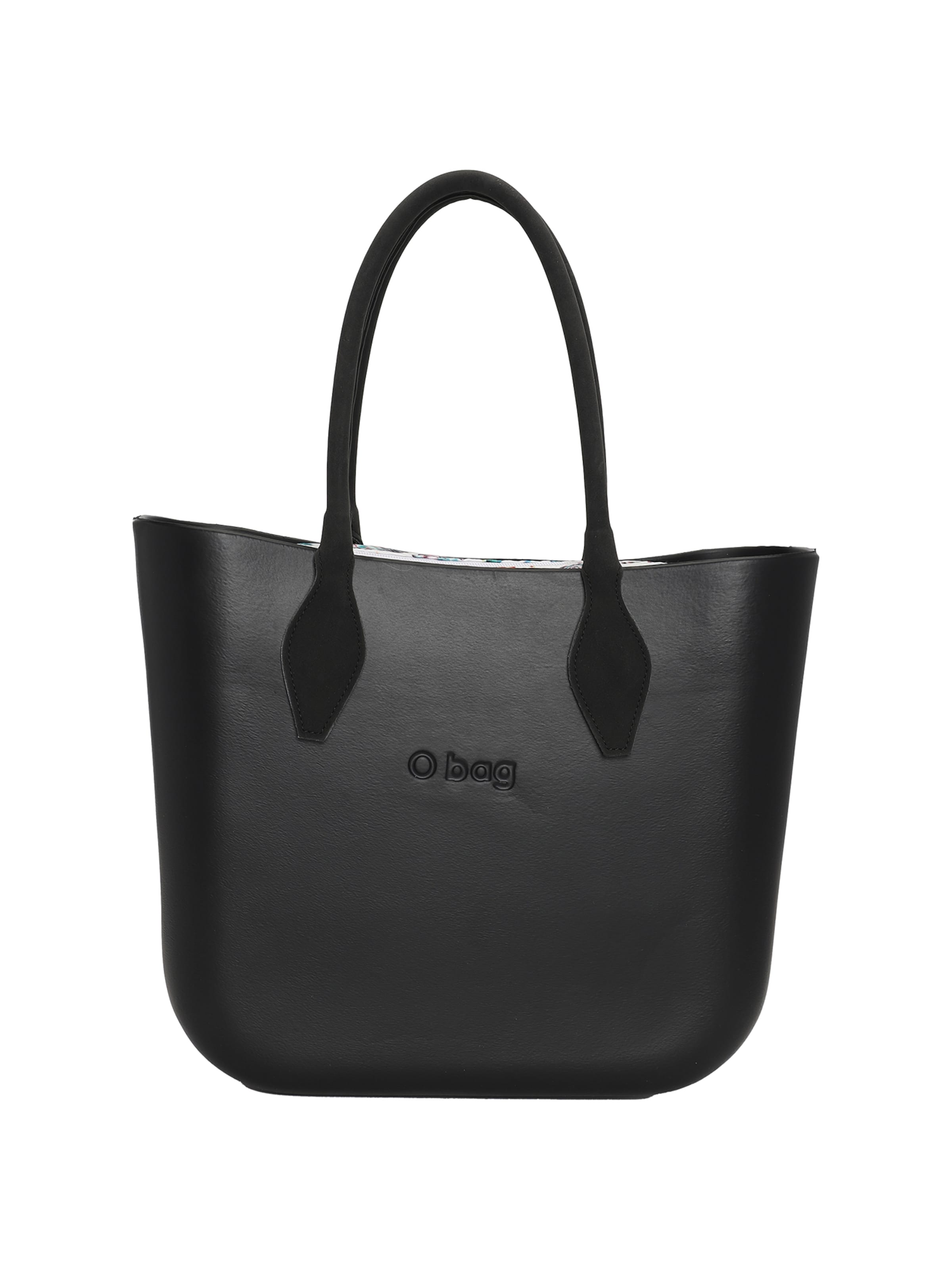O bag Shopper in Black: front