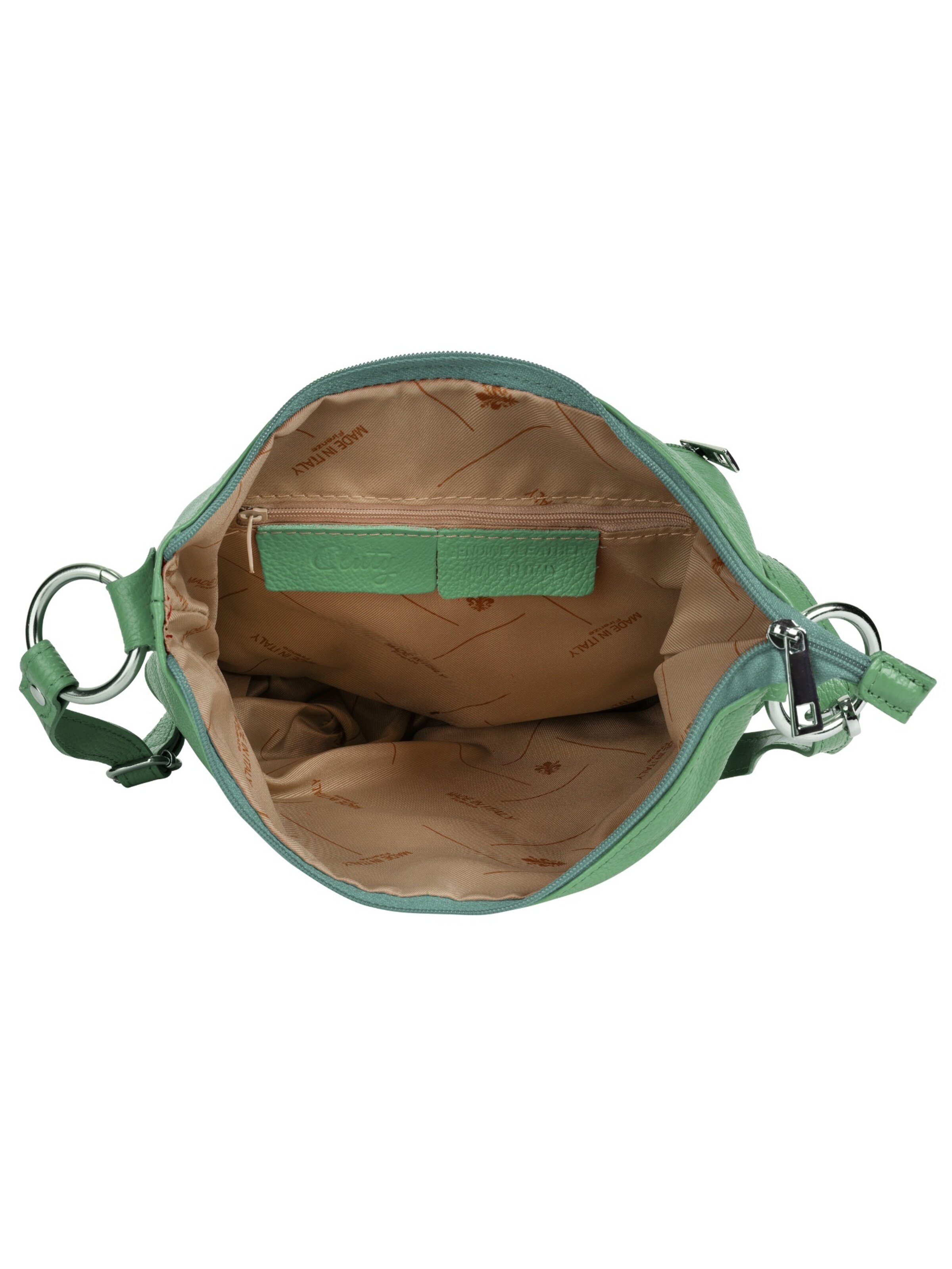 Sac à bandoulière Cluty en vert