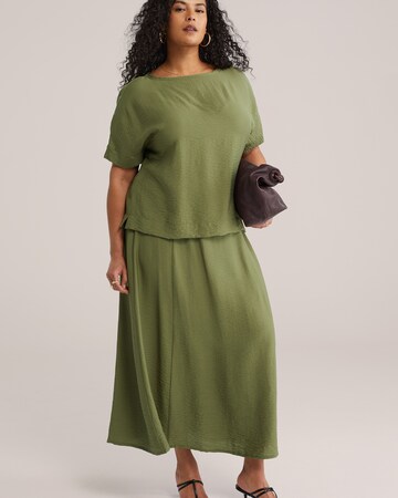 T-shirt WE Fashion en vert