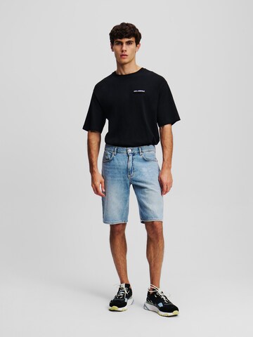 Karl Lagerfeld Regular Jeans in Blue: front