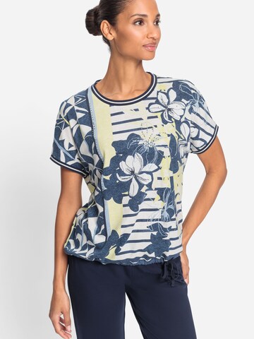 T-shirt Olsen en bleu : devant