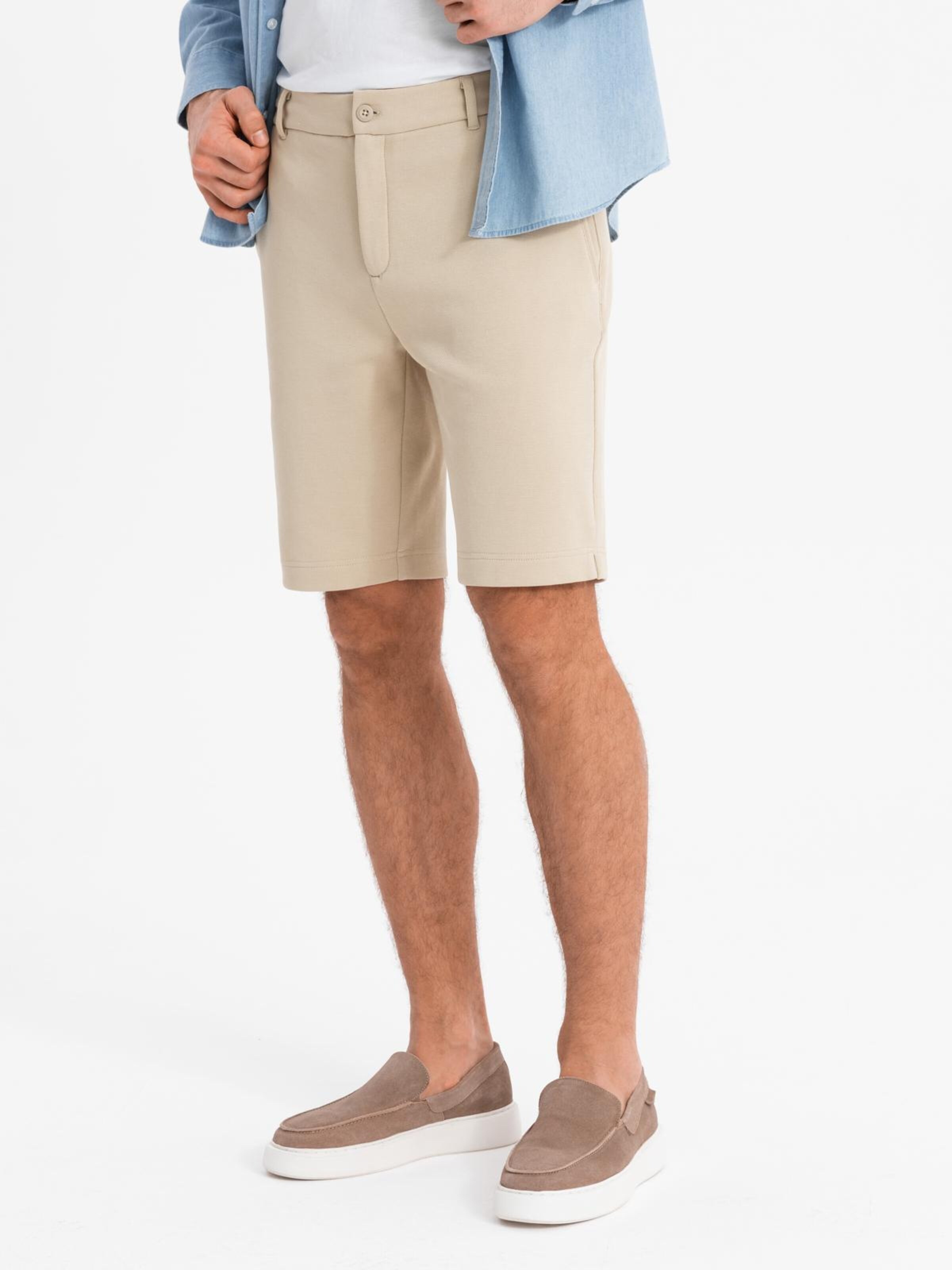 Ombre Regular Chino trousers in Beige