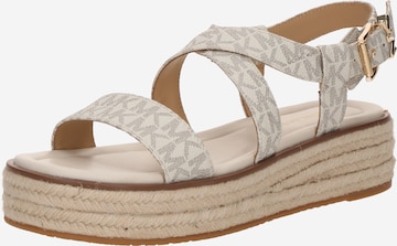Sandales MICHAEL Michael Kors en gris : devant