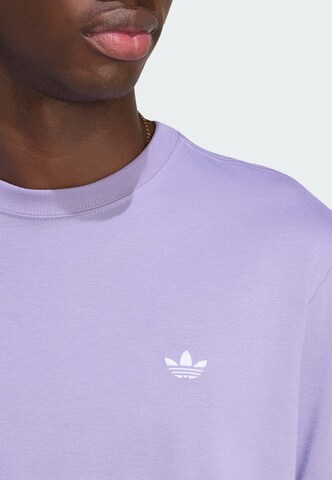 ADIDAS ORIGINALS Shirt 'Trefoil Essentials' in Lila