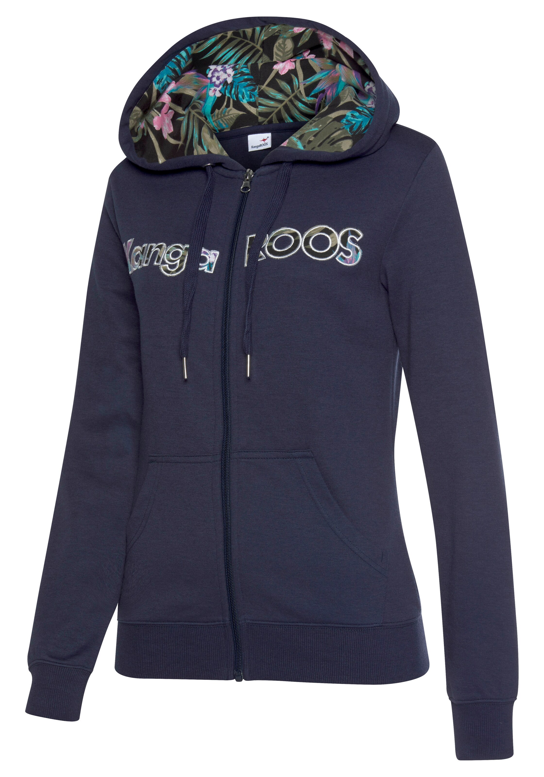 KangaROOS Sweatjacke in Blau