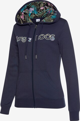 KangaROOS Sweatjacke in Blau