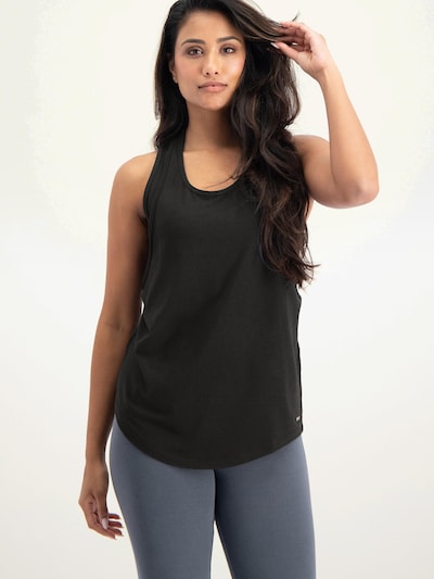 Urban Goddess Yoga & Activewear Sports Top 'Maya Yoga & Pilates Sports' in Black, Item view