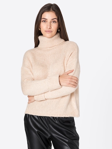 JDY Sweater 'DINEA' in Beige: front