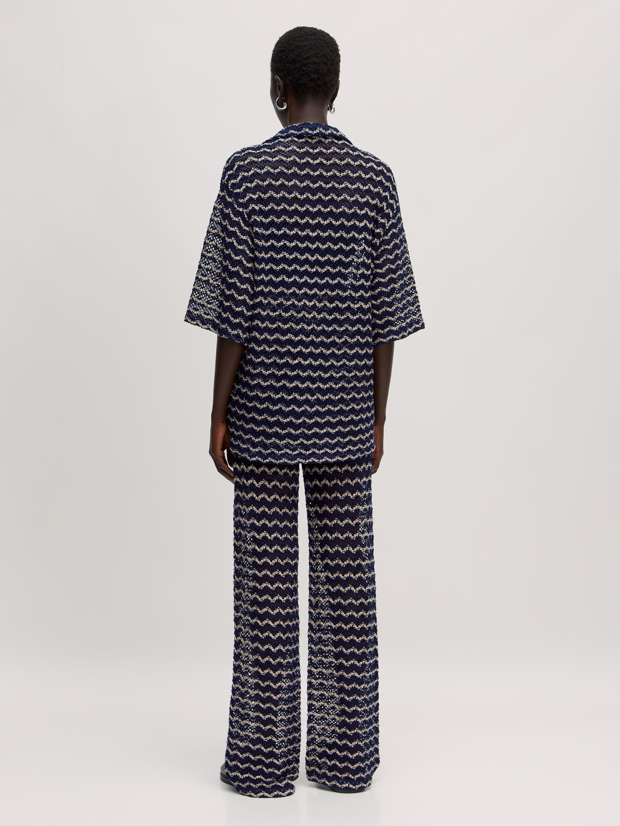 EDITED Producten Shirt 'Kersten' Marine