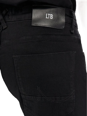 LTB Jeans - Slimfit Vaquero 'LTB Jeans Herren Joshua Skinny Leg Low Waist Jeanshose' en negro