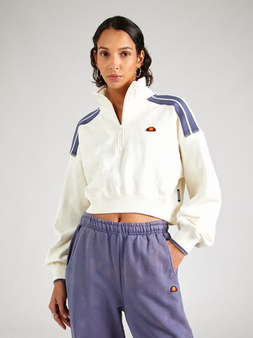 ELLESSE Sweatshirt 'Inna' i hvid: forside