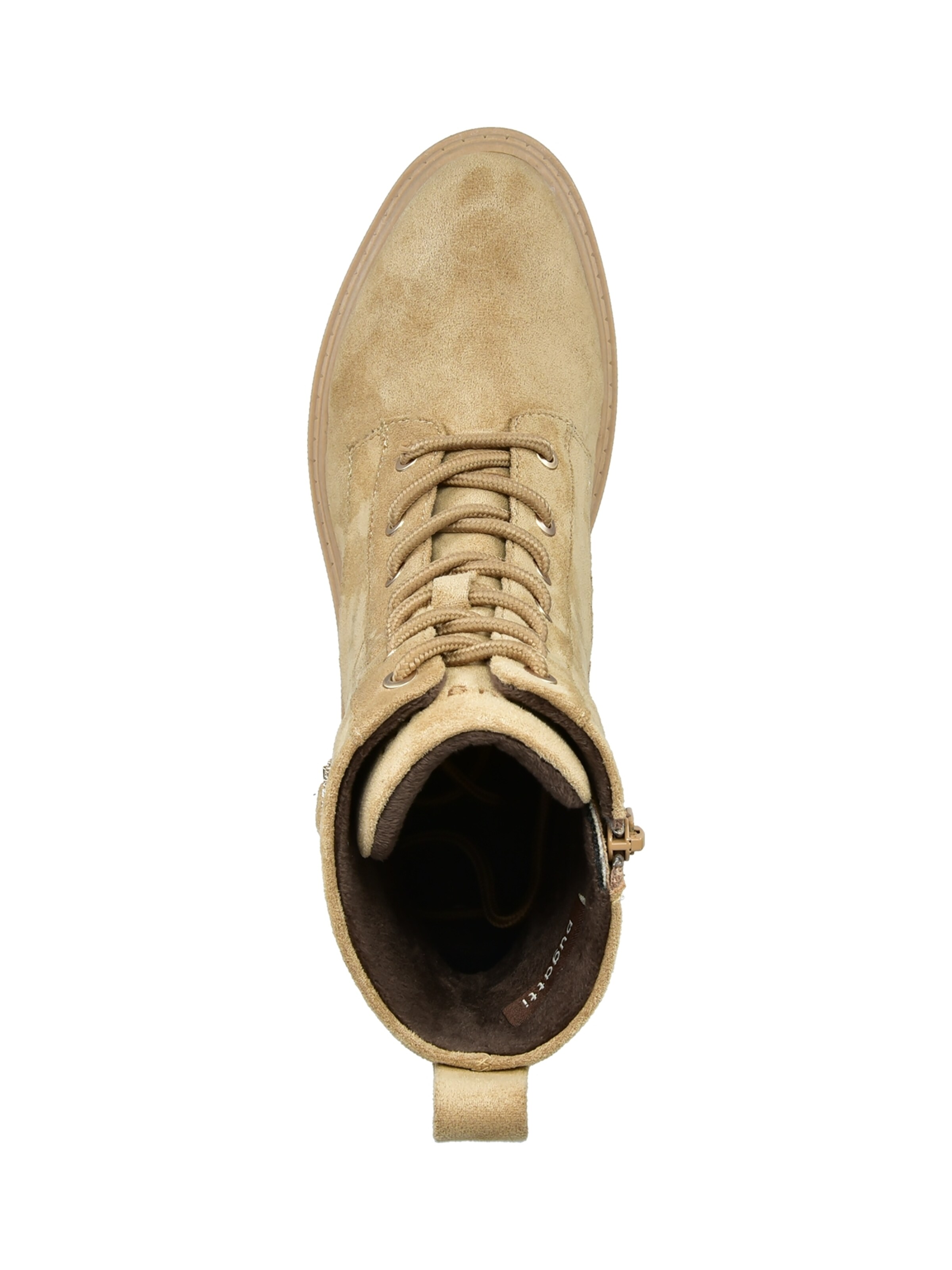 Bottines à lacets bugatti en beige