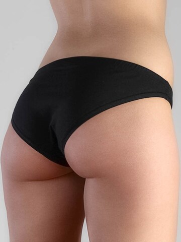 Albero Natur Panty 'Damenslip ohne Spitze' in Black
