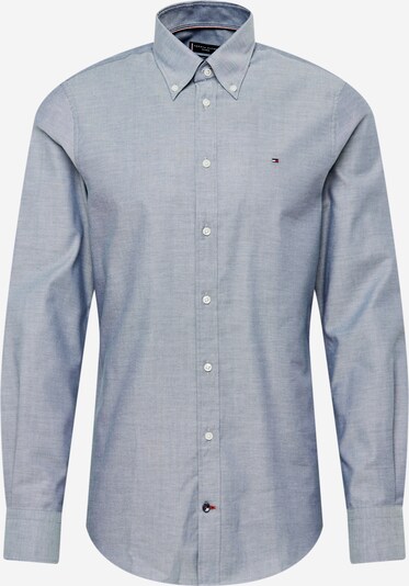 Tommy Hilfiger Tailored Shirt in Dusty blue / White, Item view