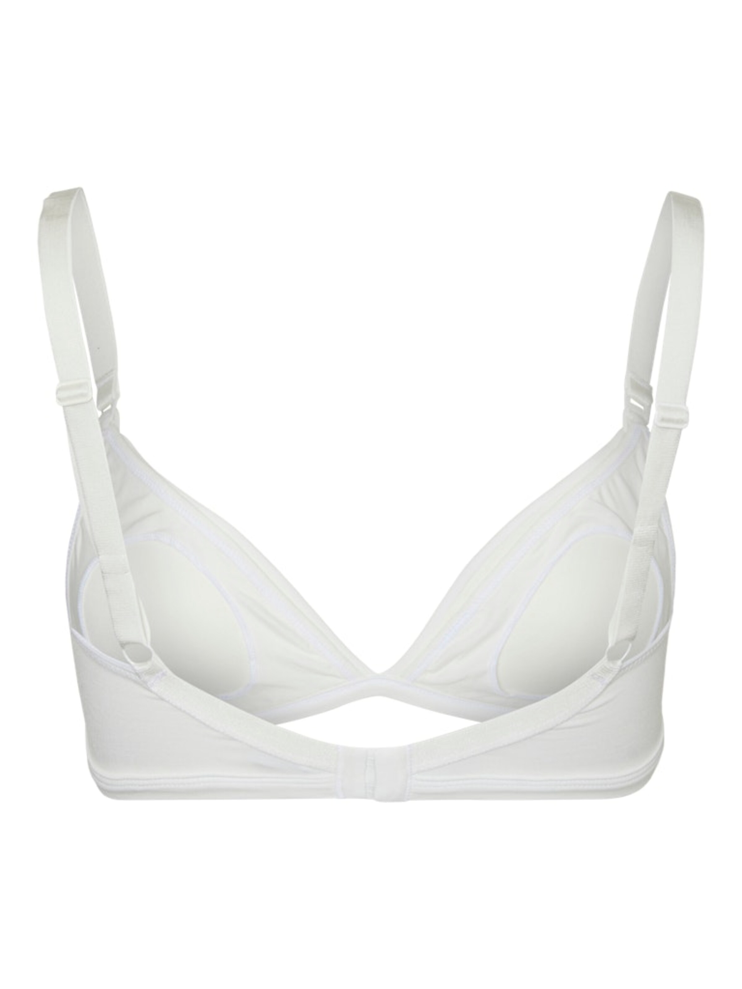 MAMALICIOUS Trojuholníky Podprsenka na dojčenie - Biela