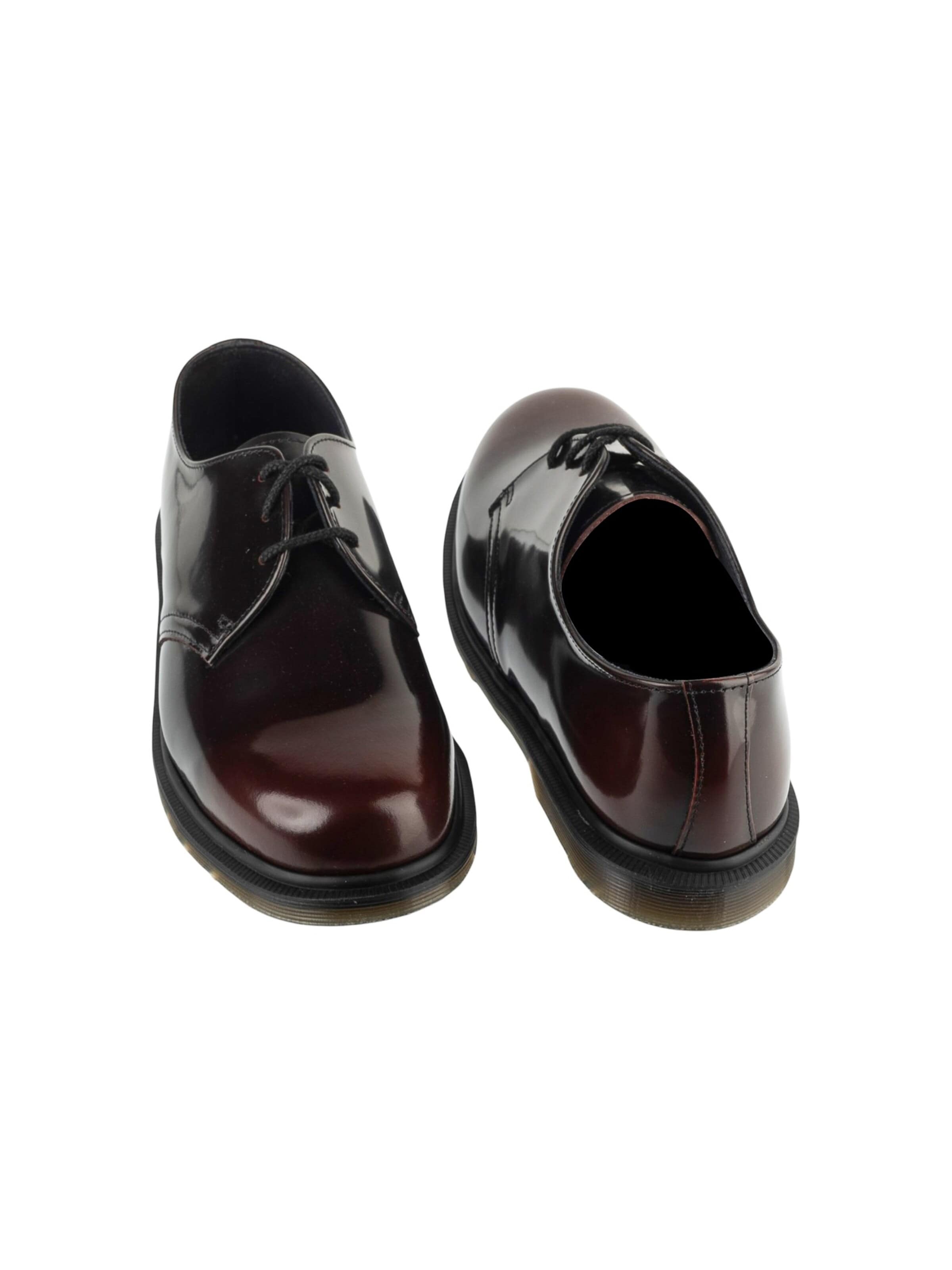 Chaussure de sport à lacets 'Mayfare 3 Eye' Dr. Martens en rouge