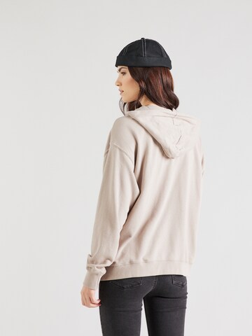 HOLLISTER - Sudadera con cremallera en beige