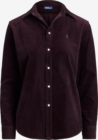 Chemisier '14 WALE' Polo Ralph Lauren en rouge : devant