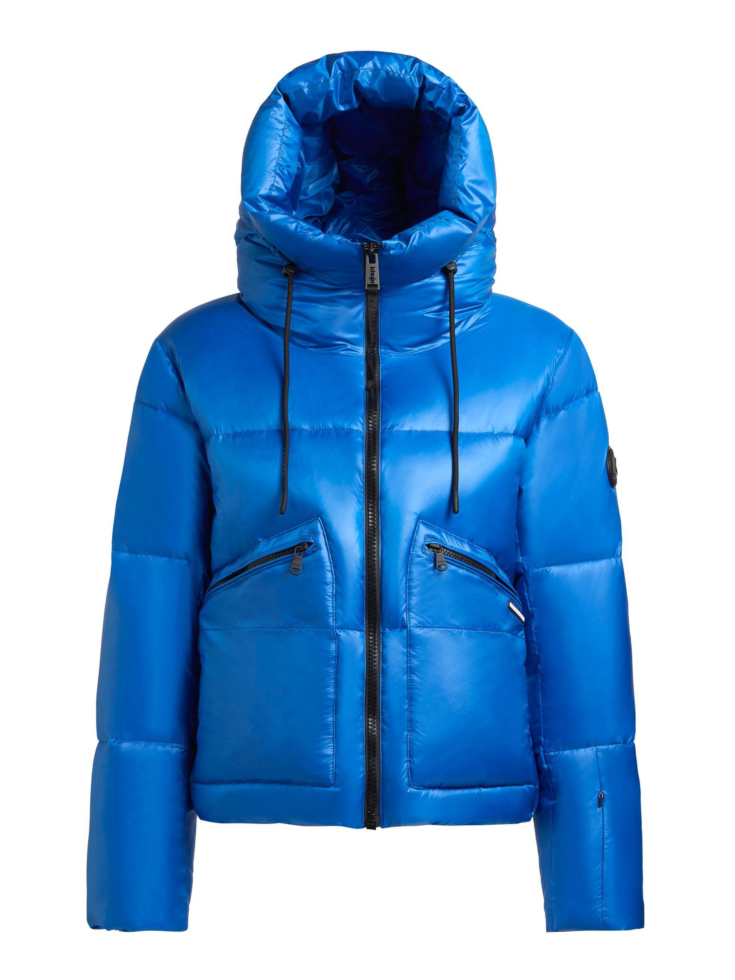 khujo Winterjas 'Luna' in Blauw: voorkant