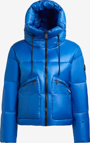 khujo Winterjacke 'Luna' in Blau: Vorderseite