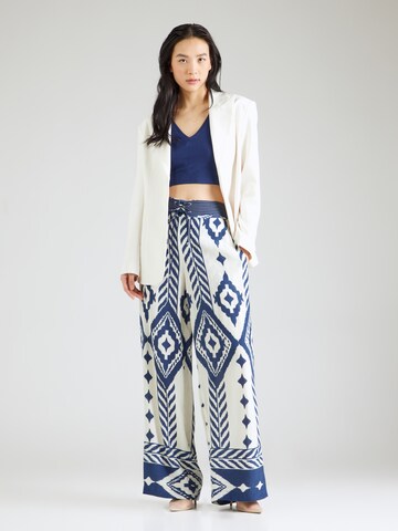 Derhy Wide leg Παντελόνι 'DANSEUSE' σε μπλε