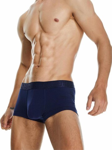 SEOBEAN Boxer shorts 'Solid' in Blue: front
