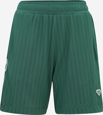 Hummel Sporthorts in Grün: Vorderseite